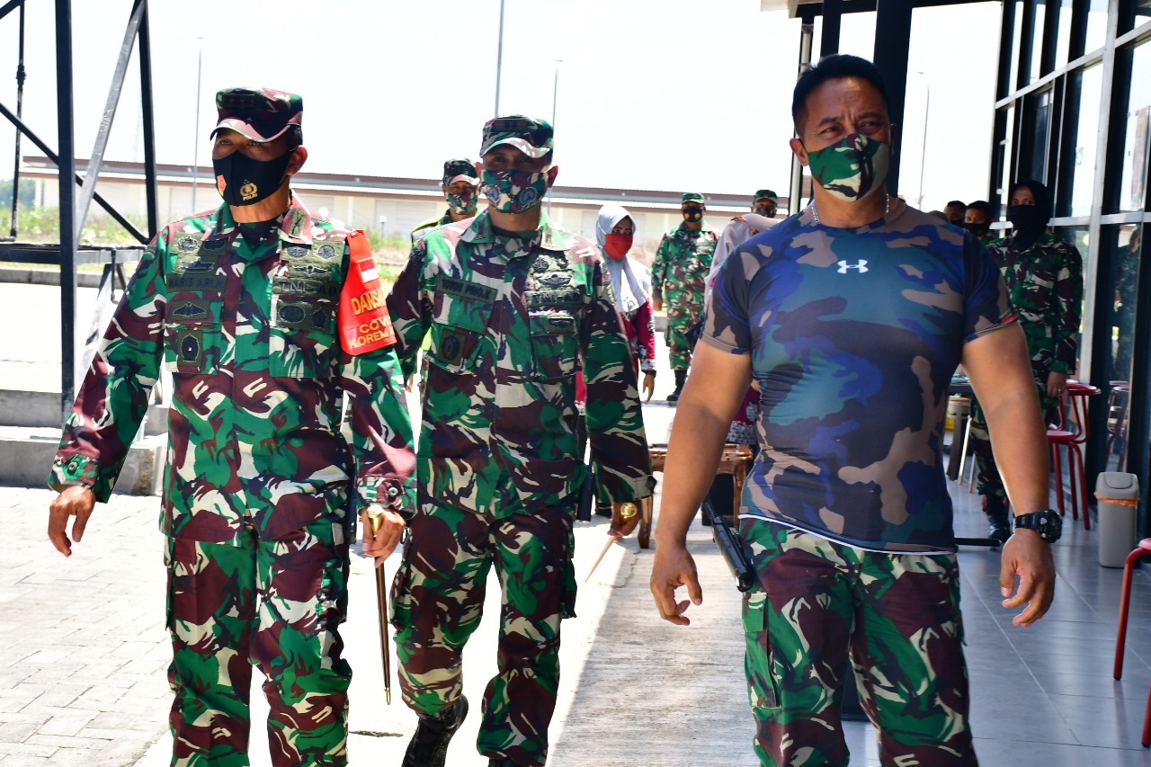 Danrem Dan Ketua Persit Korem Dsj Sambut Kasad Dan Ketum Persit Di