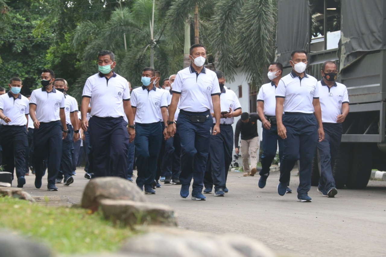 Dankormar Olahraga Jalan Santai Bersama – TrisulaNews