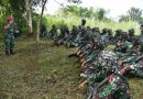 Kadisopslatal Didampingi  Wadankormar Tinjau Lattap Danyon Korps Marinir TA 2022