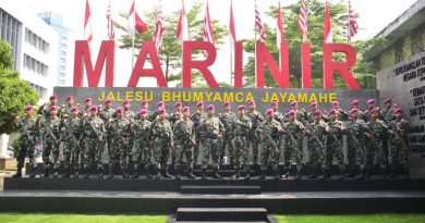 Dankormar  Berikan Pembekalan pada  Prajurit Korps Marinir yang akan Melaksanakan Satgas Rimpac