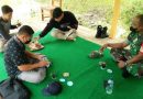 Jalin Kebersamaan Dengan Tokoh Pemuda, Babinsa Koramil 0801/08 Tulakan Kunjungi Desa Binaan