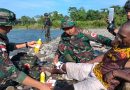 Cepatnya Tim Kesehatan Satgas Yonif 126/KC Berikan Pertolongan Pertama Kepada Masyarakat Di Perbatasan Papua