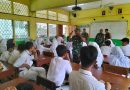 Army Go To School Koramil 02 SB Sambangi SMP At Taqwa Gunung Sahari