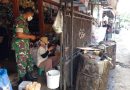 Babinsa Koramil 0806/05 Kampak Terus Pantau Harga Minyak Goreng Curah di Pasar Tradisional
