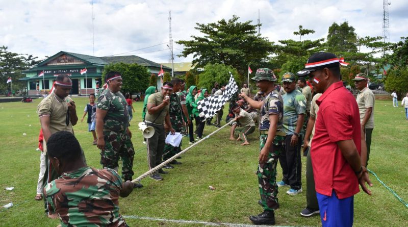 Meriahkan Hut Kemerdekaan Ri Ke Korem Atw Merauke Gelar