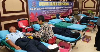 Peringati HUT Ke-78 TNI AU Koopsudnas Gelar Donor Darah