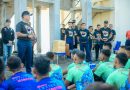 Danyon Kapa 2 Marinir Dampingi Danpasmar 2 Tinjau Atlet Dayung Pasmar 2