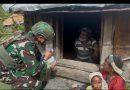 Anjangsana Penuh Kasih, Satgas Yonif 715/Mtl Pererat Keharmonisan di Perbatasan Papua