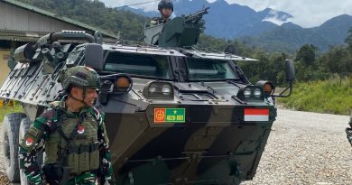 TNI Perkuat Pengamanan di PT Freeport Pasca Serangan KKB, Panser Anoa Disiagakan