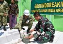 Dandim Ponorogo Dampingi Danrem 081 /Dsjdi Acara Groundbreaking Rehab Panti Asuhan Kanzul Huda