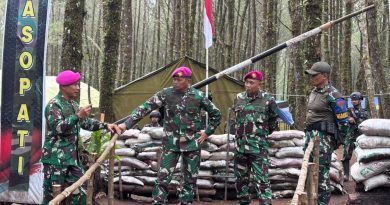 Kaskormar Tinjau Kesiapan dan kemampuan Tempur Prajurit Marinir Yonif 2 Marinir