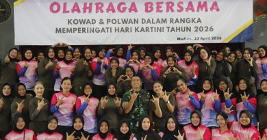Semangat Kartini Menggelora Saat Kowad dan Polwan di Madiun Perkuat Soliditas