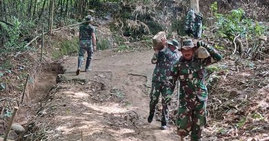 Tuntaskan Rabat Jalan, Dansatgas: Fokus Ketersedian Material