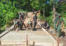 Satgas TMMD Kebut Rabat Jalan Penghubung Dua Desa