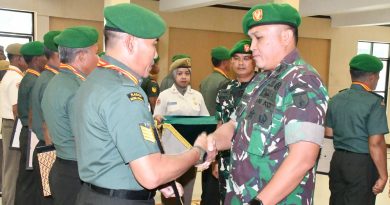 Danrem Untoro: Dedikasi untuk Bangsa dan Negara Harus Tetap Hidup