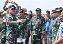 Dandim Ponorogo Dampingi Tim Pengawas Pembangunan Brigif / Yonif TP 530/RK Ponorogo
