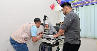 Sambut Hari Bakti ke-79 TNI AU 2026, Lanud Sjamsudin Noor Gelar Pemeriksaan Mata Gratis bagi Masyarakat Kalsel