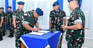 Danlanud Sjamsudin Noor Pimpin Sertijab Kadispers, Tegaskan Pembinaan Personel sebagai Pilar Kekuatan Satuan