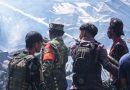 Kodim 1714/Puncak Jaya Reaksi Cepat Bantu Pemadaman Kebakaran di Kota Mulia