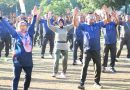 Kodim Ponorogo Gelar Olahraga Bersama dan Coffee Morning