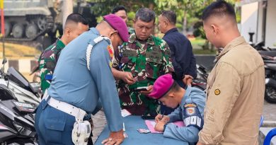 Tegakan Disiplin Prajurit Batalyon Tank Amfibi 2 Marinir Gelar Operasi Gaktib