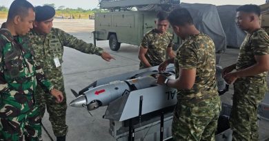 Kunjungan Kerja Komandan Batalyon Ranratfib 2 Marinir Di Skuadron Udara 700 Puspenerbal