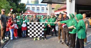 Lomba Kemerdekaan HUT ke 81 RI, Bersama Keluarga Besar Kodim Ponorogo