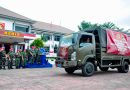 Marinir Peduli NTT, Pangkormar Perkuat Pemulihan Masyarakat dengan Pasukan Zeni, Kesehatan dan 3 Ton  Bantuan Sosial