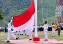 Kodim 1714/Puncak Jaya, Polri dan Pemda Sinergitas Kawal Penuh Upacara HUT RI Ke-81 di Puncak Jaya