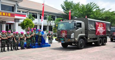 Kepedulian Tanpa Batas, Danmenkav 2 Mar Hadiri Pelepasan Bantuan Kemanusiaan