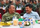 Hangatnya Kebersamaan, Danrem Untoro Makan Bareng Anggota dan Warga