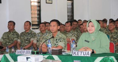 Dandim 0806/Trenggalek Dorong Keluarga Prajurit Perkuat Pola Asuh Anak