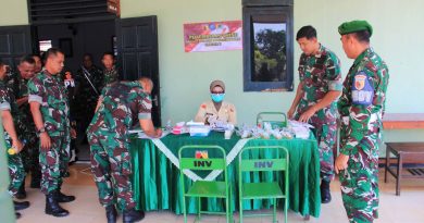 Kodim 0806/Trenggalek Gelar Penyuluhan P4GN, 25 Personel Jalani Tes Urine
