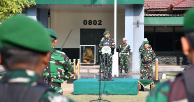 Kodim Ponorogo Gelar Upacara Bendera 17 September 2026