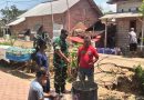 TNI dan Komunitas Eltrek Salurkan 4.000 Liter Air Bersih ke Warga Sukokidul