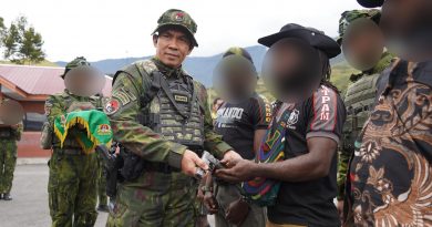 Empat Anggota OPM Serahkan Senjata dan Kembali ke Pangkuan Ibu Pertiwi