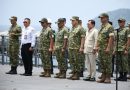 Wapang TNI Dampingi Menhan RI Anugerahkan Satyalancana Dharma Samudera kepada Personel JMSDF