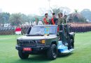 Panglima TNI Tinjau Gladi Bersih Upacara HUT Ke-81 TNI