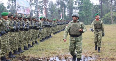 Upacara HUT TNI ke-81 di Yahukimo Berjalan Khidmat di Lapangan Abyu