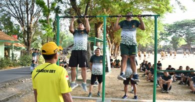 Garjas Periodik II Tahun 2026, Sarana Uji Kemampuan Fisik Prajurit Kodim Ponorogo