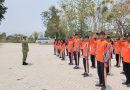 Komsos, Babinsa Kodim Ponorogo Bentuk Karakter dan Disiplin serta Jiwa Kepemimpinan Para Siswa Melalui Latihan PBB dan LDK