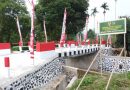Kodim 1710/Mimika Rampungkan 10 Titik Jembatan Beton Garuda Merah Putih di Kabupaten Mimika