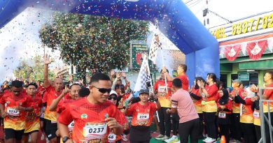 Fun Run 4 Penjuru Mata Angin Kodim Tulungagung Libatkan 600 Peserta, Perkuat Kebersamaan TNI dan Rakyat