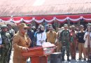 Kodim 1714/PJ dan Polri Kawal Wakil Gubernur Papua Tengah Tinjau Pembangunan Sekolah dan Serahkan Bantuan