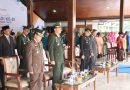 Dandim Tulungagung Bersama Ketua Persit Hadiri Upacara Hari Jadi ke-81 Provinsi Jawa Timur