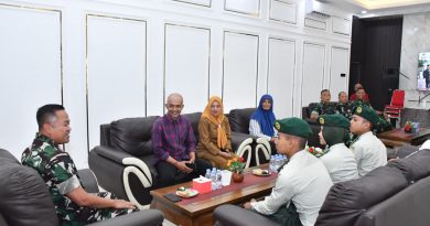 Dandim Ponorogo Terima Kujungan Siswa SMAN 5 Taruna Brawijaya