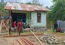 Satgas TMMD Kodim 1808/Mansel Bergerak, Rehab Rumah Tidak Layak Huni