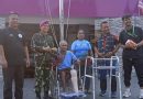 Rumkital Marinir Cilandak Atasi Pasien Penyakit Kulit Langka Asal NTT,Kini Kembali Tersenyum Pakai Kursi Roda
