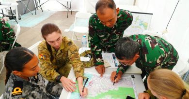 TNI–ADF Gelar NEO TTX, Simulasikan Evakuasi Warga akibat Erupsi Gunung Raung