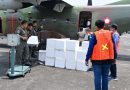 Lanjutkan Misi Penyemaian Dry Ice, Lanud Sjamsudin Noor Kerahkan Pesawat NC-212 dalam 3 Sortie
